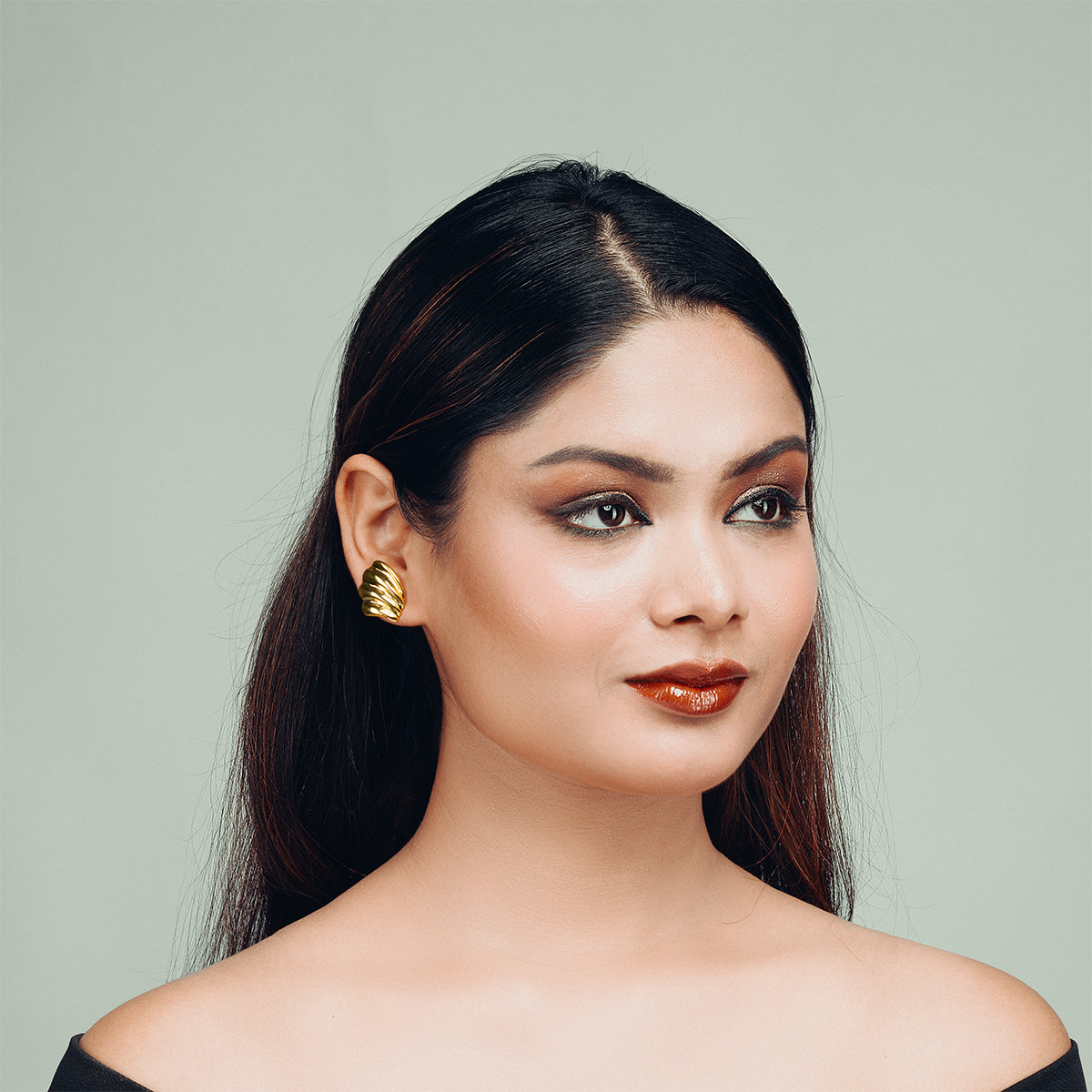 Aurora Gold Wing Earring- Gulban Signature