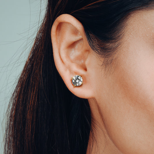 Timeless Solitaire Earrings- Gulban Signature