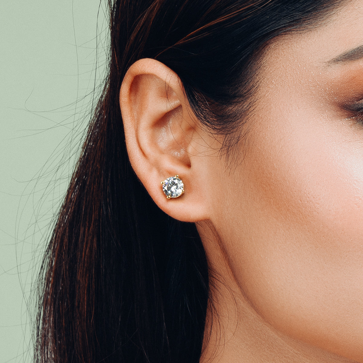 Timeless Solitaire Earrings- Gulban Signature
